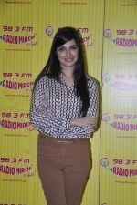 Divya Khosla Kumar at the Promotion of Yaariyan at 98.3 FM Radio Mirchi in Mumbai on 5th Dec 2013